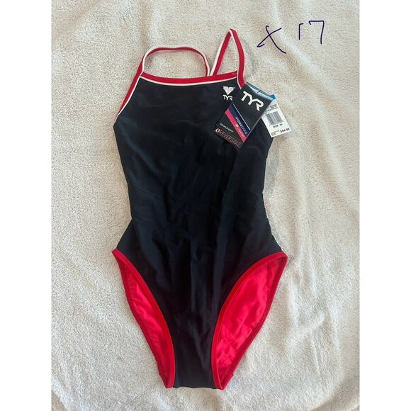 TYR Swimsuit Girls , REV DBL BND DIMNDFIT, Size 30* - Picture 1 of 5